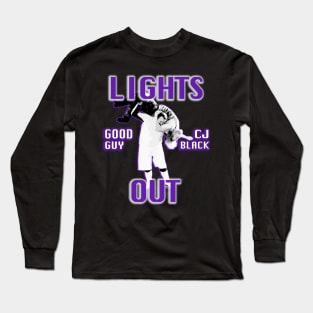 Lights Out - CJ Black Long Sleeve T-Shirt